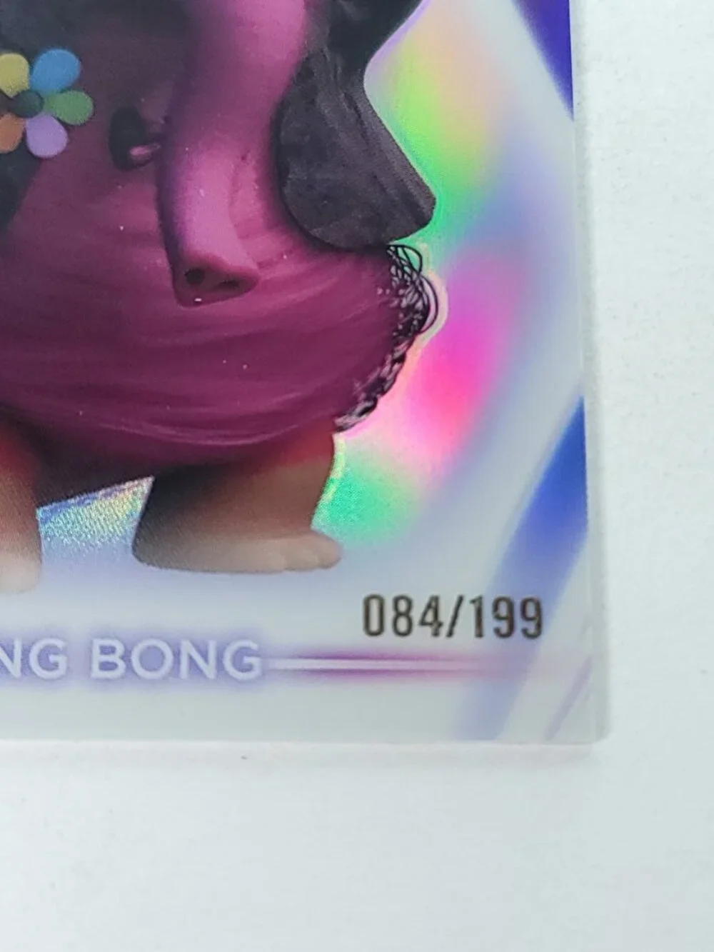 Bing Bong Topps 2026 Disney Neon Holo Chrome Refractor Limited 084/199 CNE